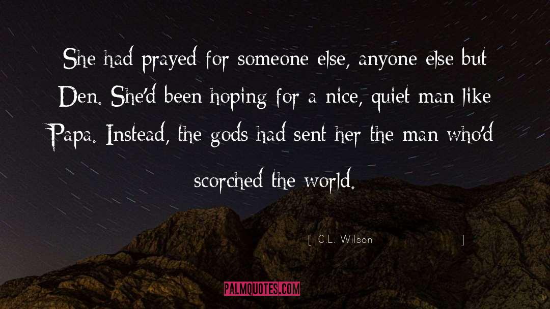 Epic Fantasy quotes by C.L. Wilson