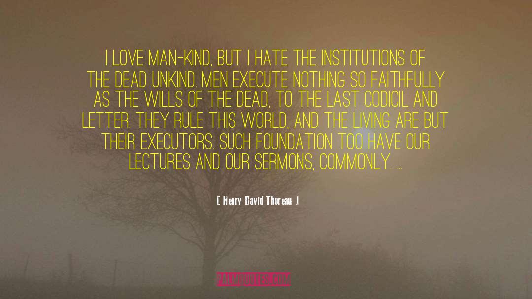 Epic Love Letter quotes by Henry David Thoreau