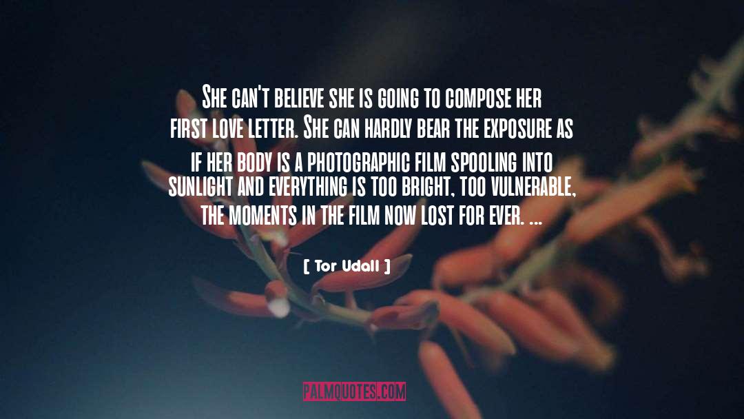 Epic Love Letter quotes by Tor Udall