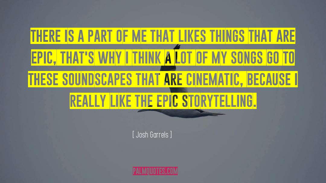 Epic One Liners quotes by Josh Garrels