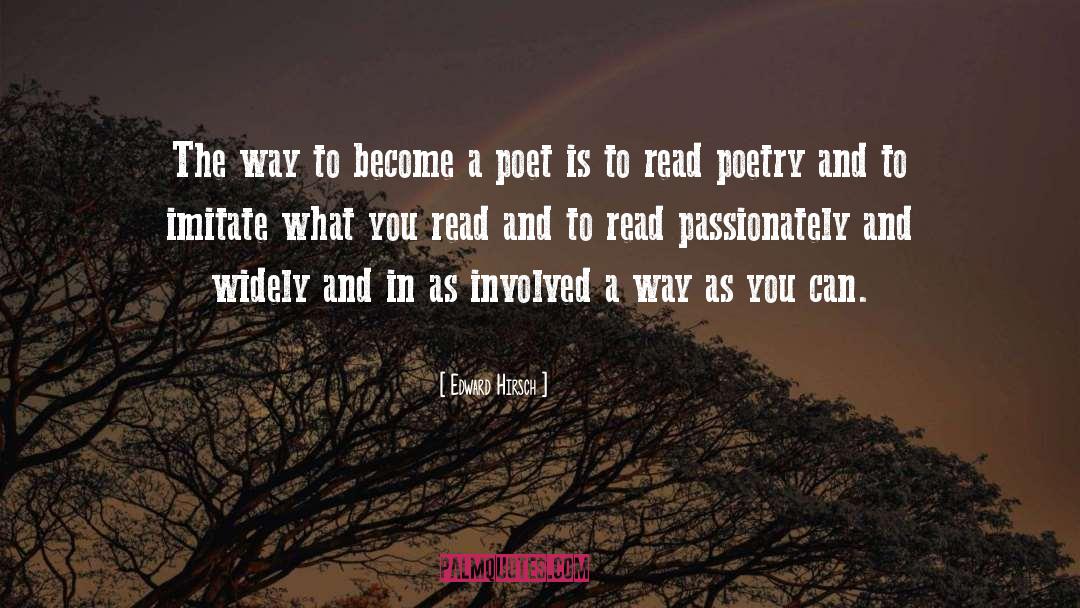 Epic Poetry quotes by Edward Hirsch