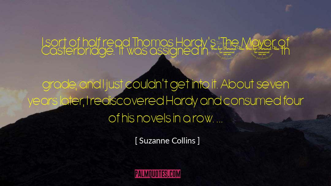Epics Versus Novels quotes by Suzanne Collins