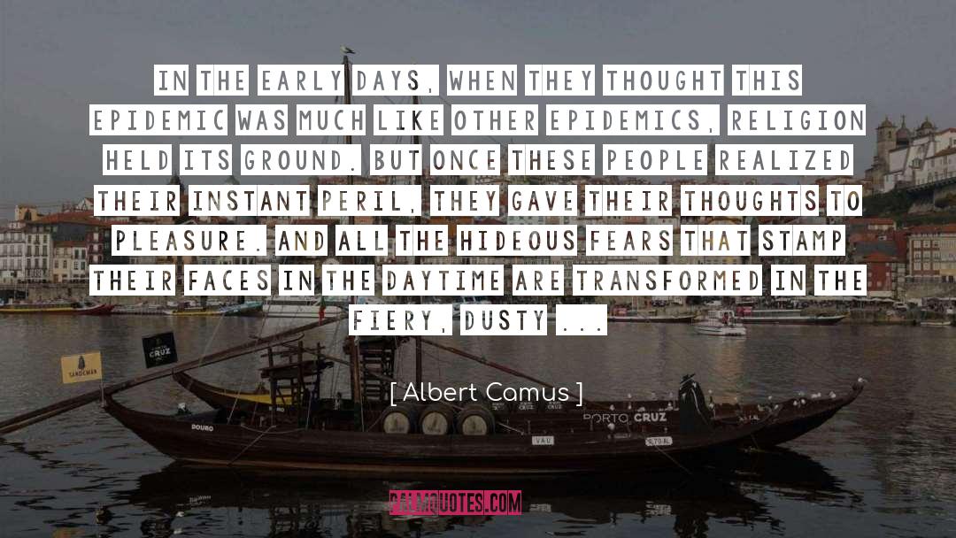 Epidemic quotes by Albert Camus