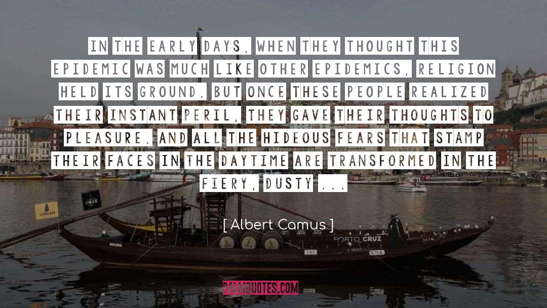 Epidemics quotes by Albert Camus