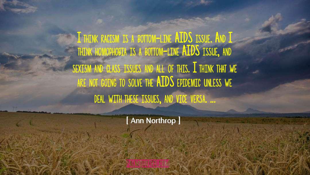 Epidemics quotes by Ann Northrop