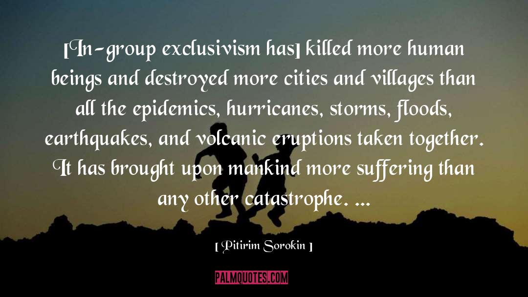 Epidemics quotes by Pitirim Sorokin