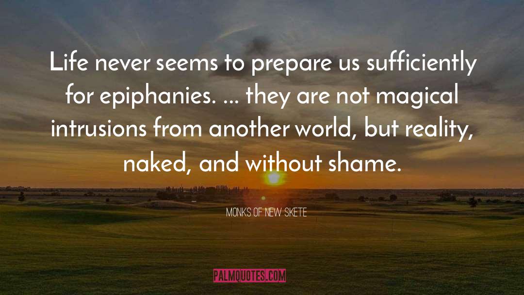 Epiphanies quotes by Monks Of New Skete