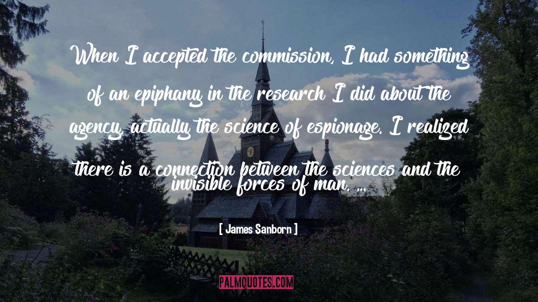 Epiphany quotes by James Sanborn