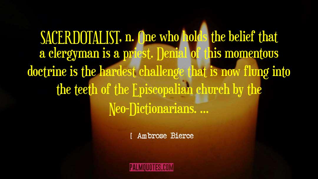 Episcopalian quotes by Ambrose Bierce