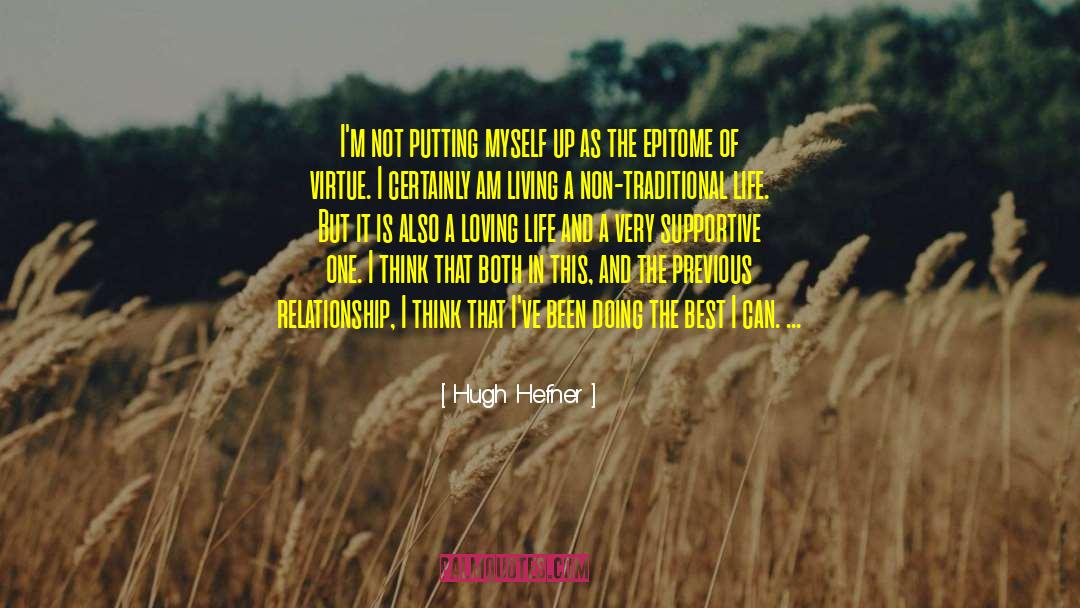 Epitome quotes by Hugh Hefner