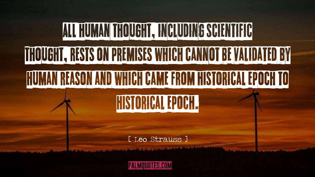 Epoch quotes by Leo Strauss