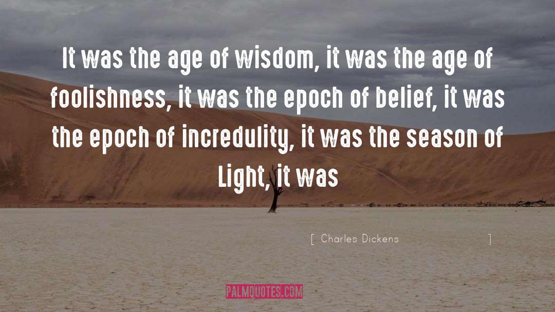 Epoch quotes by Charles Dickens