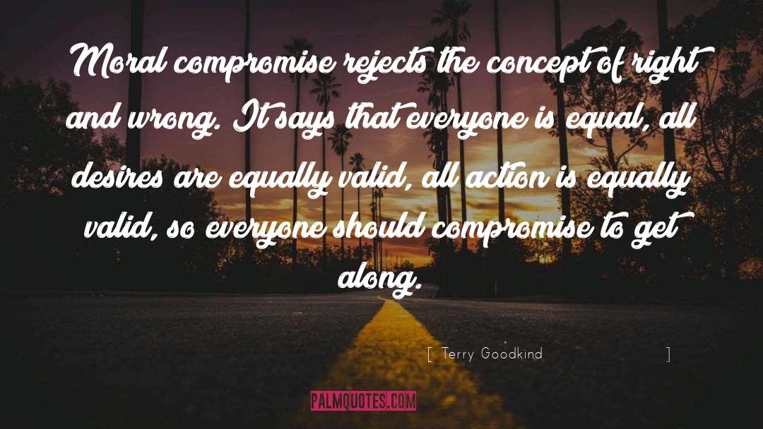 Equal Importance quotes by Terry Goodkind