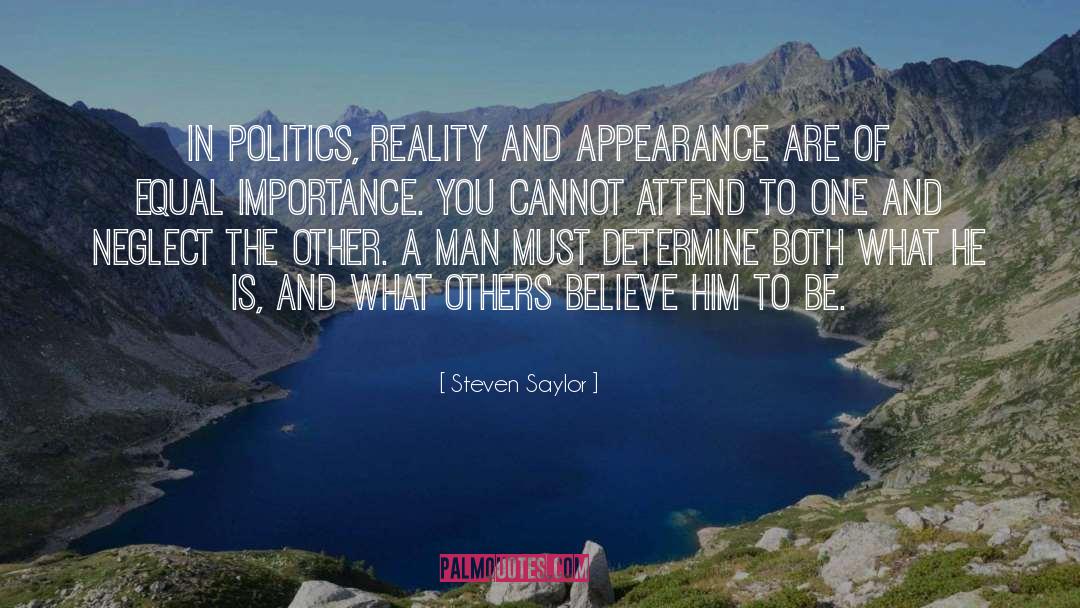Equal Importance quotes by Steven Saylor