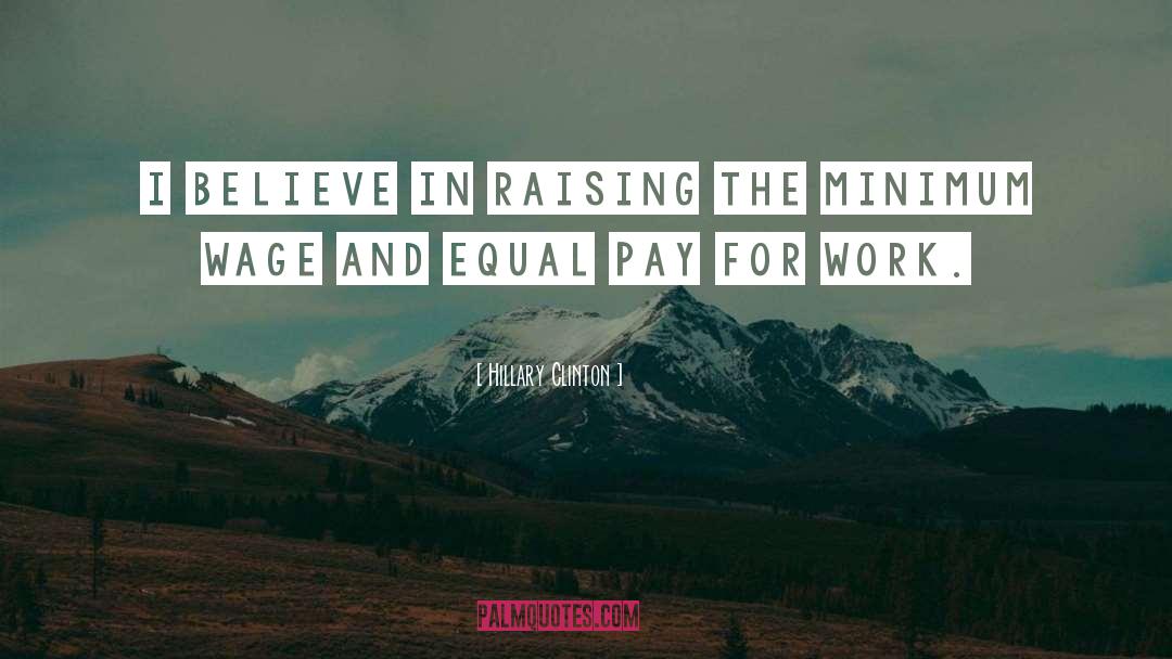 Equal Pay quotes by Hillary Clinton