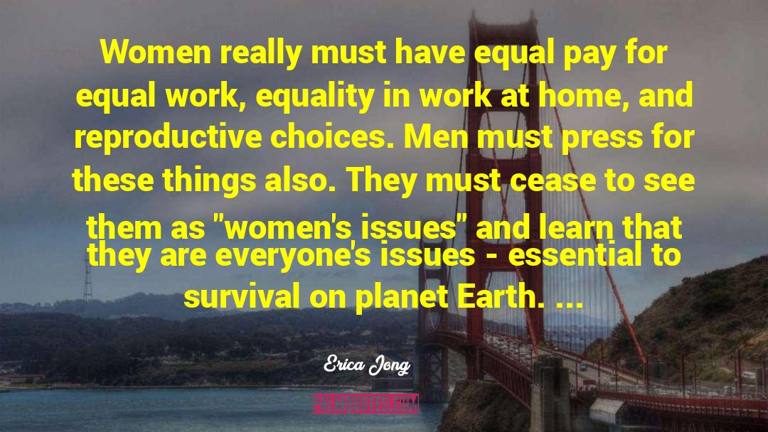 Equal Pay quotes by Erica Jong