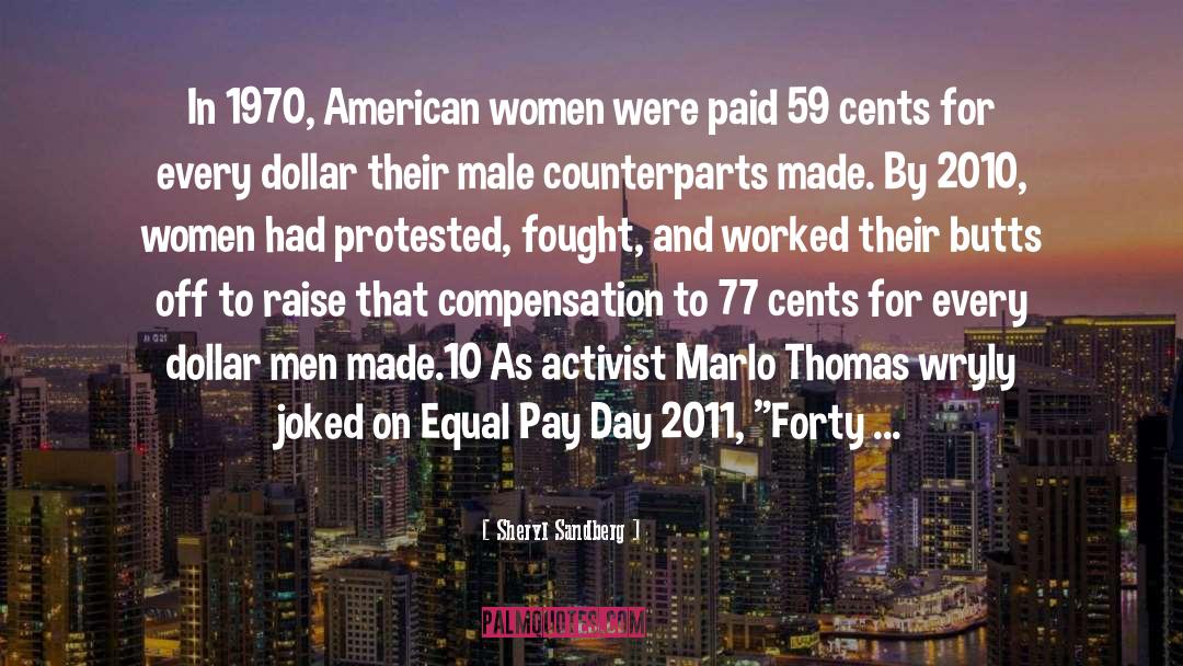 Equal Pay quotes by Sheryl Sandberg