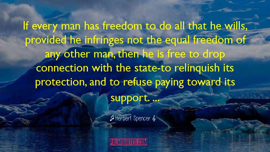 Equal Protection Clause 14th Amendment Quote quotes by Herbert Spencer