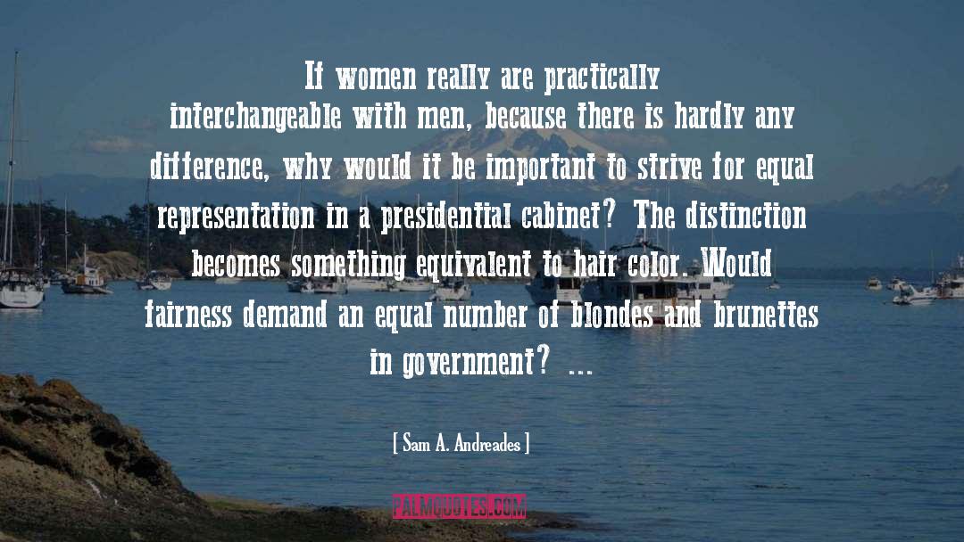 Equal quotes by Sam A. Andreades