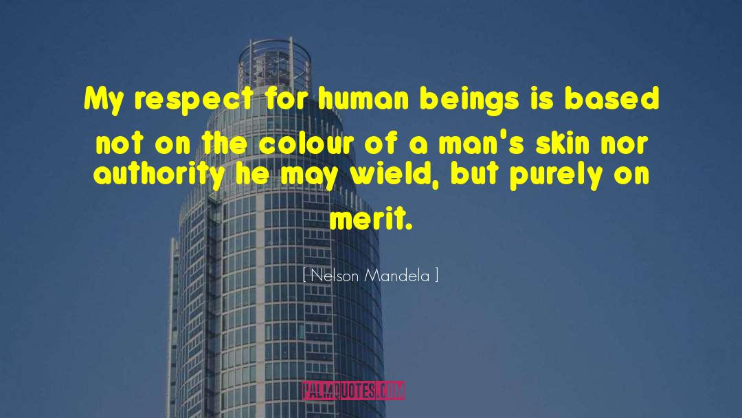 Equal Respect quotes by Nelson Mandela