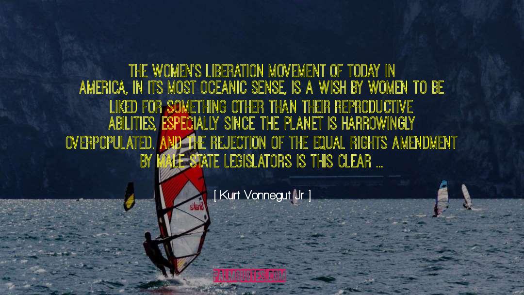 Equal Rights Amendment quotes by Kurt Vonnegut Jr.