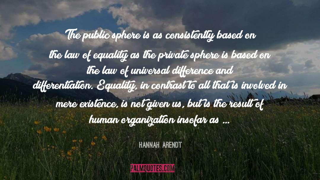 Equal Rights quotes by Hannah Arendt