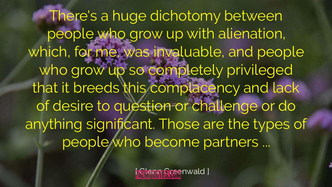Equality Between Partners quotes by Glenn Greenwald
