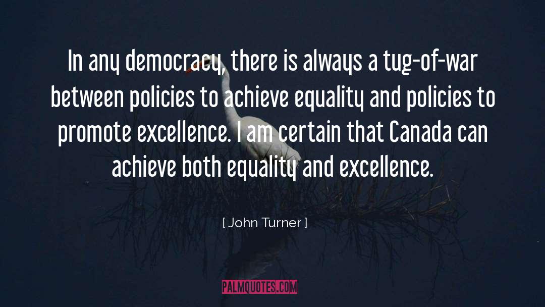 Equality Between Partners quotes by John Turner