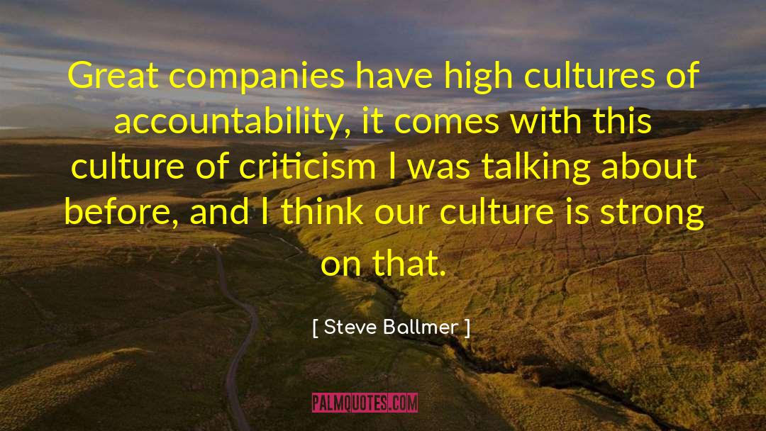 Equality Of Cultures quotes by Steve Ballmer