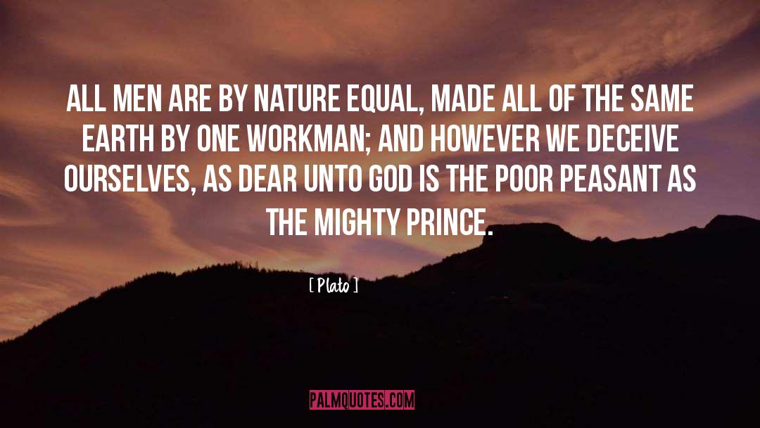 Equality Of Man quotes by Plato