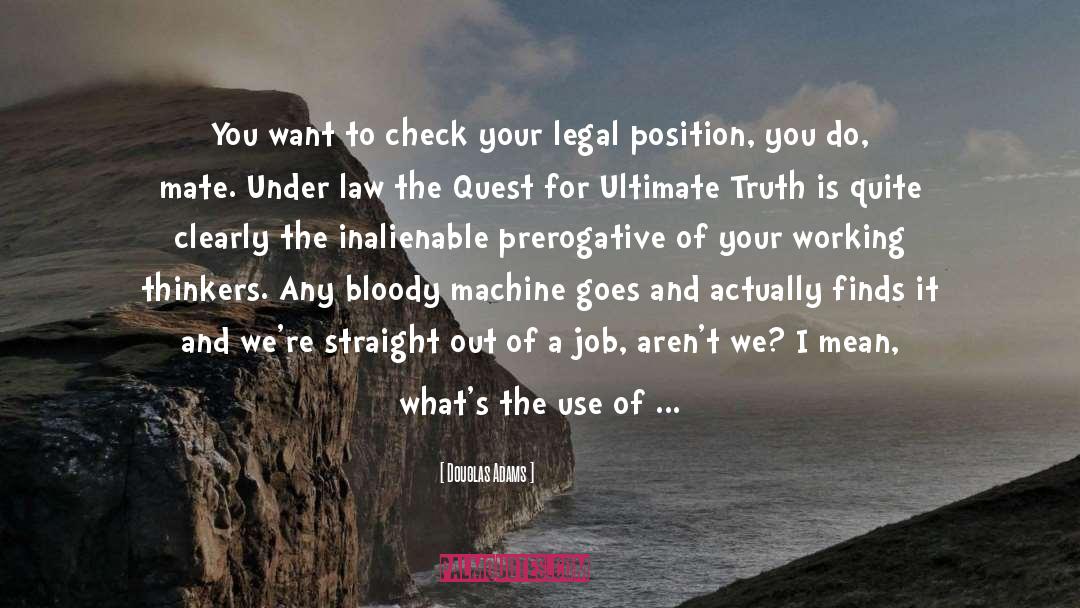 Equality Under The Law quotes by Douglas Adams