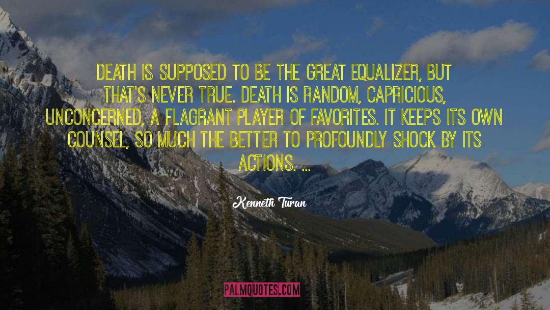 Equalizer quotes by Kenneth Turan