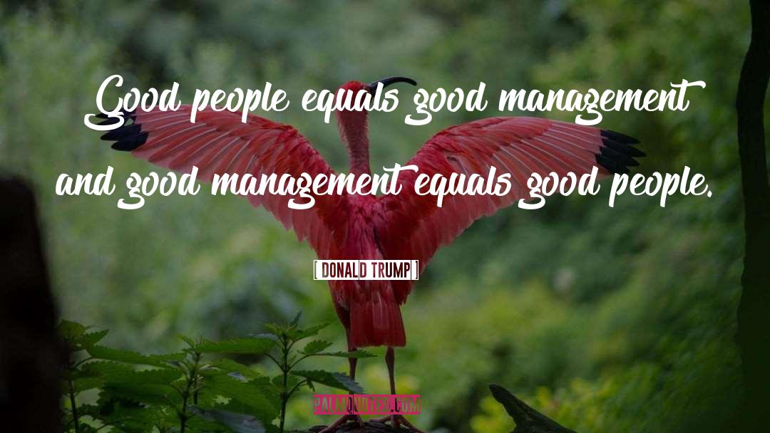 Equals quotes by Donald Trump