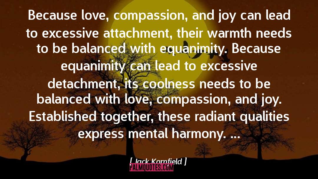 Equanimity quotes by Jack Kornfield