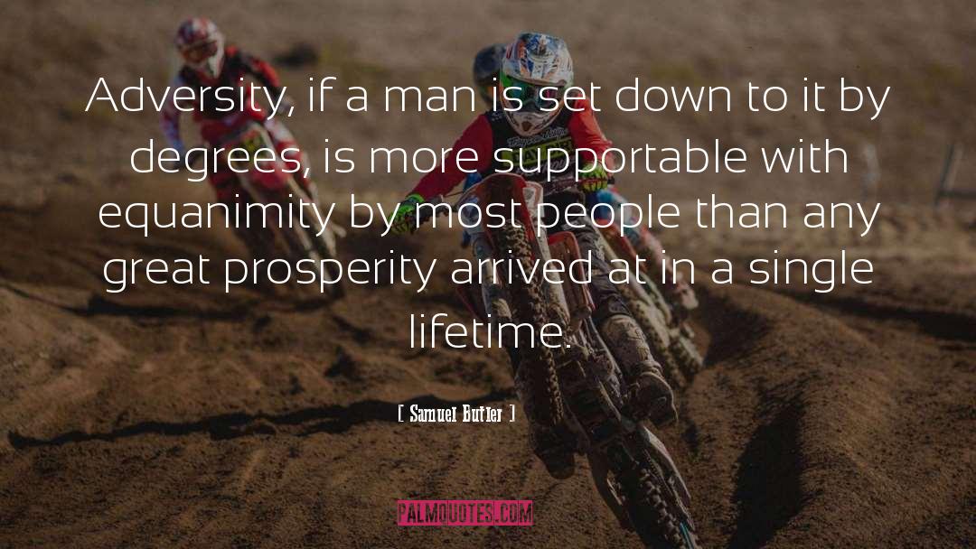 Equanimity quotes by Samuel Butler