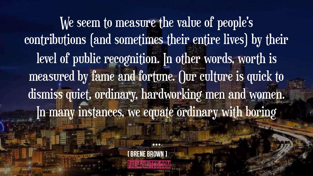 Equate quotes by Brene Brown
