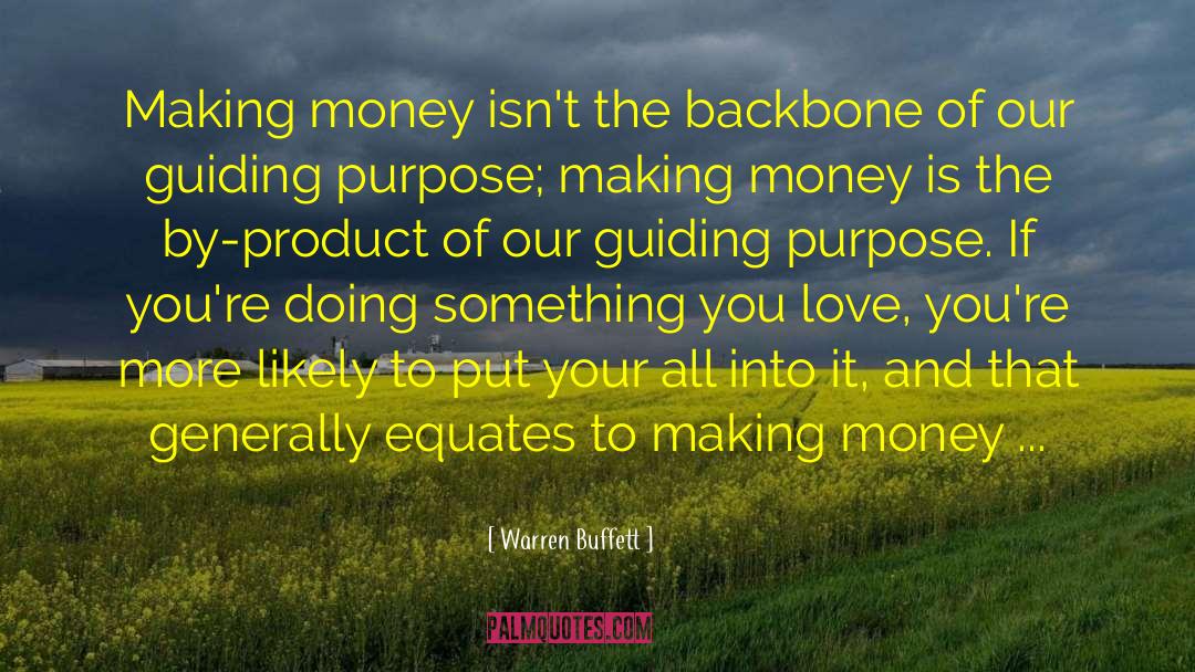 Equates quotes by Warren Buffett