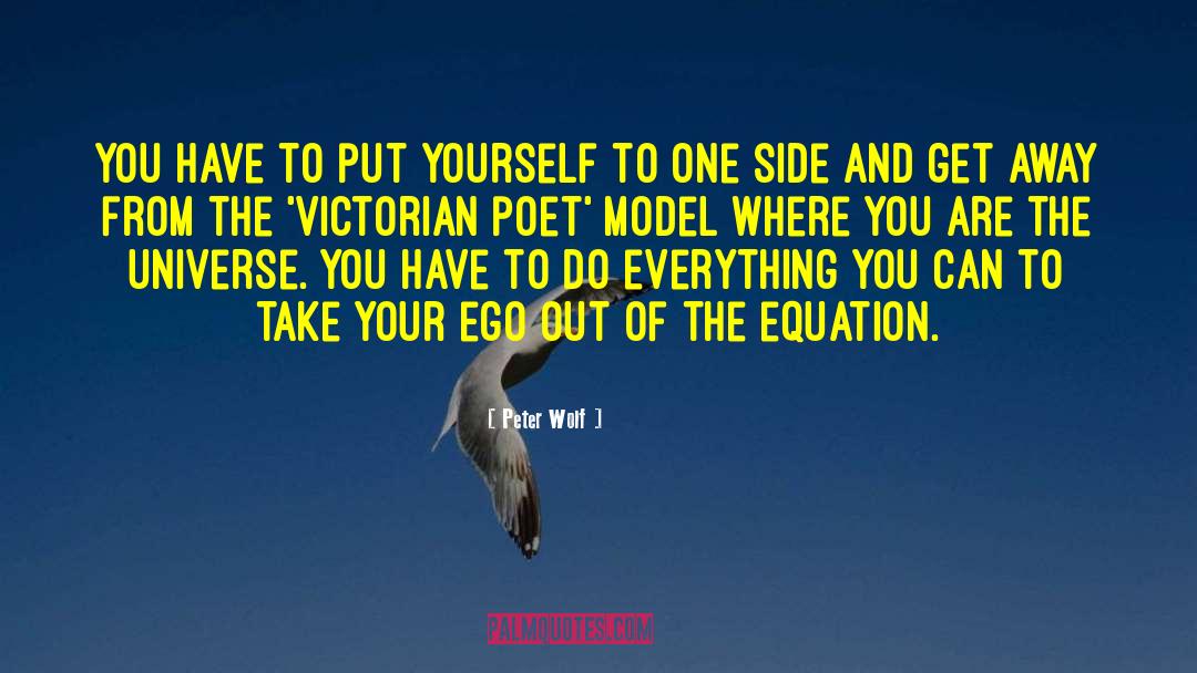 Equation quotes by Peter Wolf