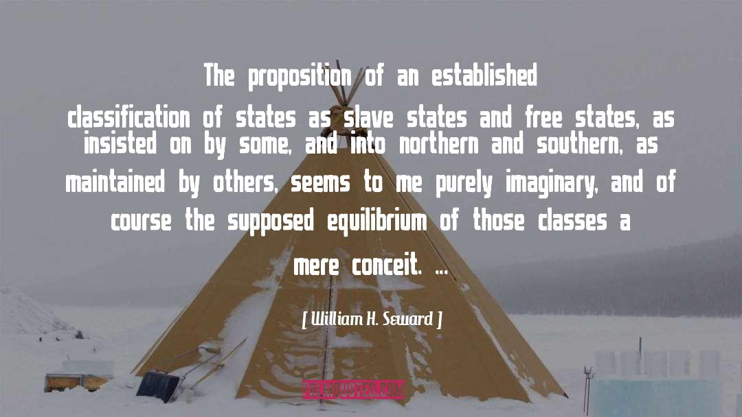 Equilibrium quotes by William H. Seward
