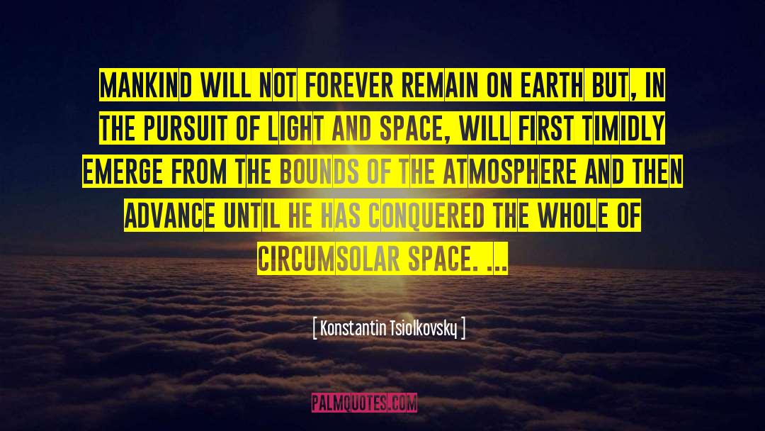 Equinoxes On Earth quotes by Konstantin Tsiolkovsky