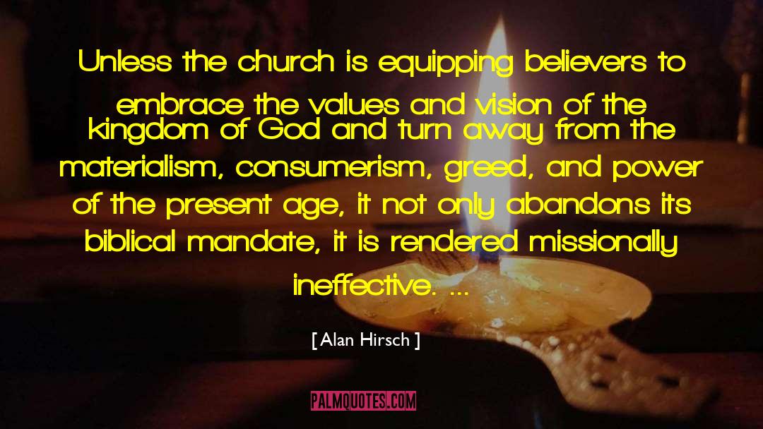 Equipping quotes by Alan Hirsch