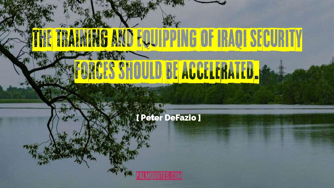 Equipping quotes by Peter DeFazio