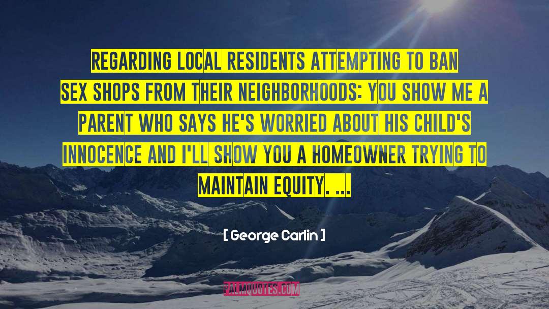 Equity quotes by George Carlin