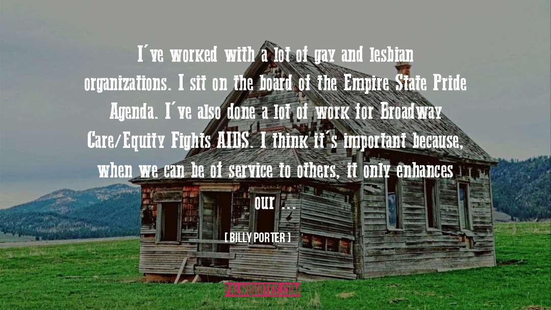 Equity quotes by Billy Porter