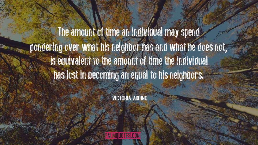 Equivalent quotes by Victoria Addino