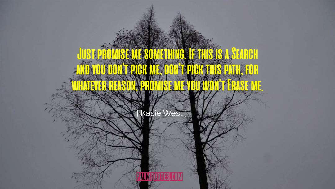 Erase quotes by Kasie West