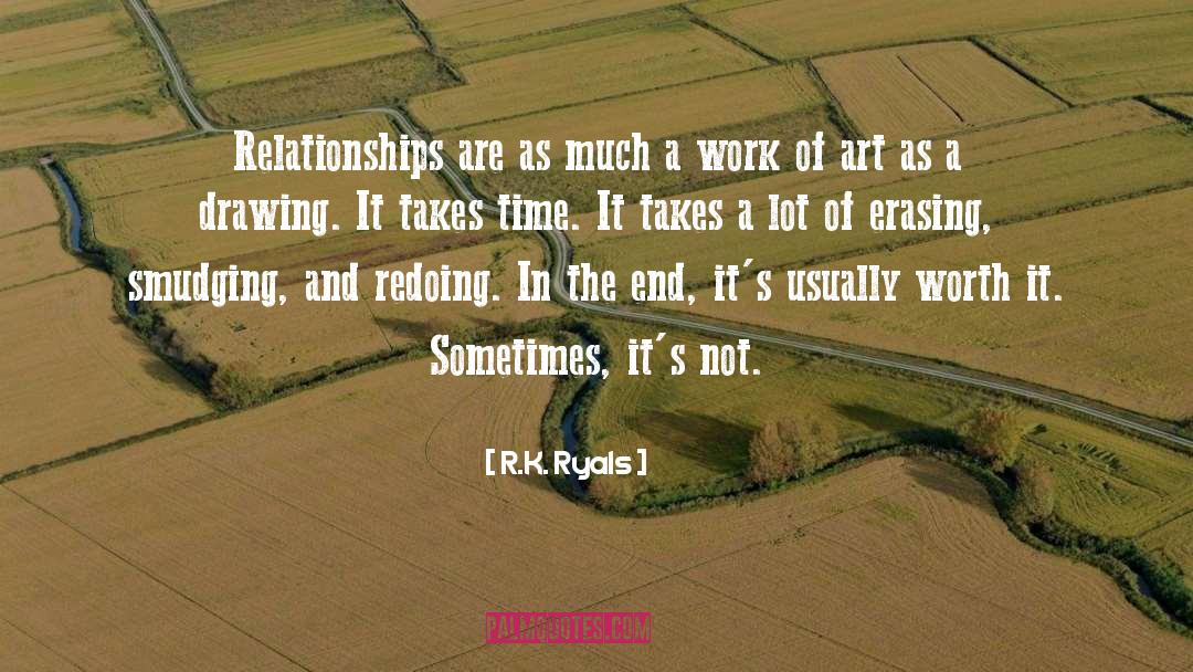 Erasing quotes by R.K. Ryals