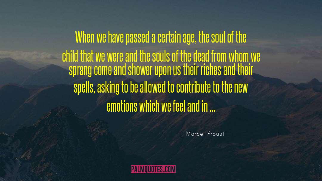 Erasing quotes by Marcel Proust