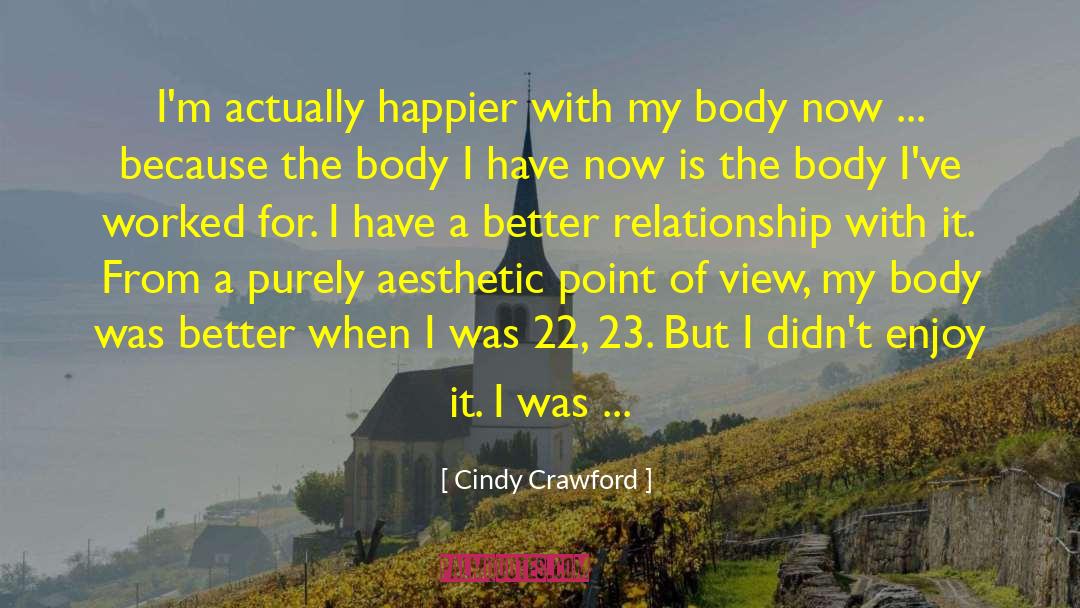 Erbs Point quotes by Cindy Crawford