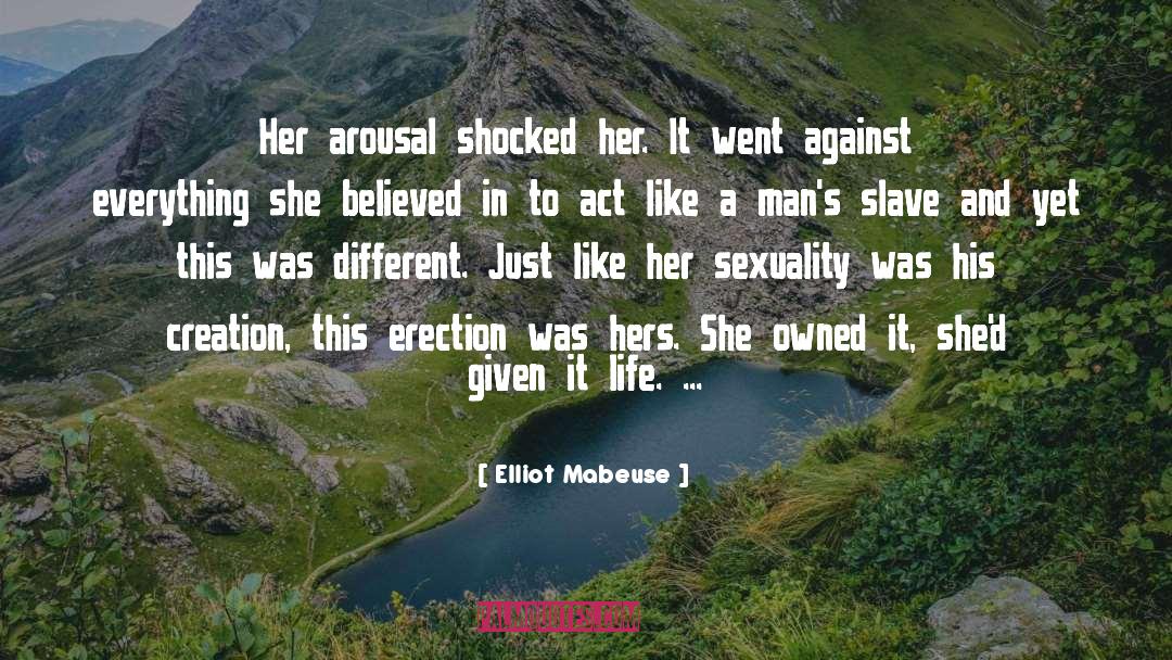 Erection quotes by Elliot Mabeuse
